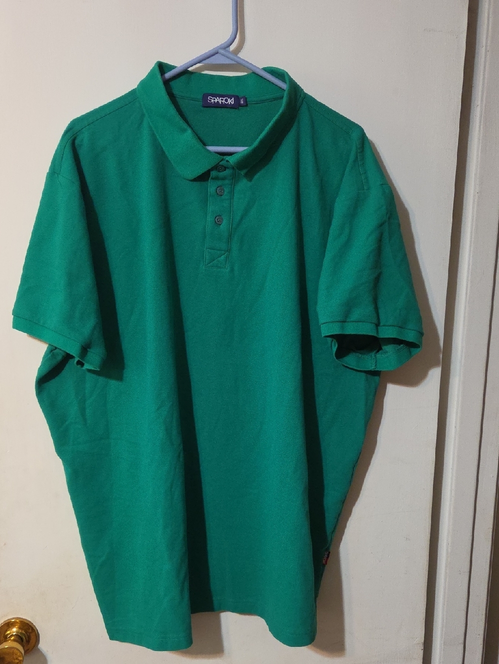 Men's Polo Shirt with Three-Button Placket